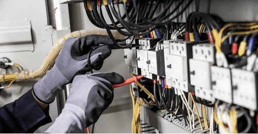 Electrician practical training