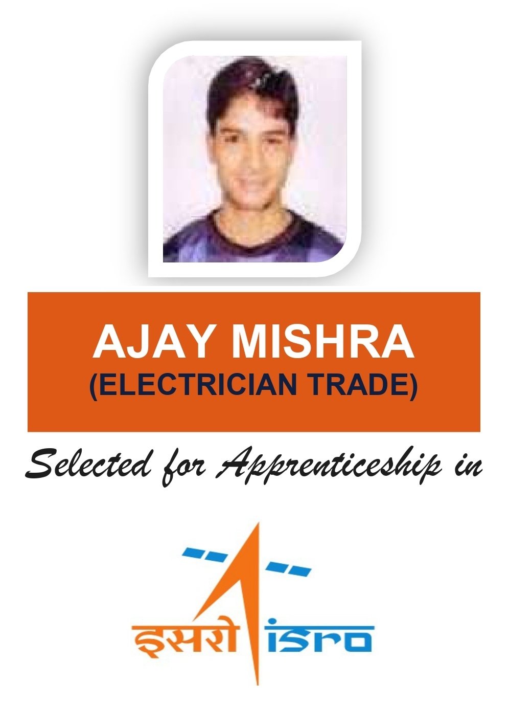 ADARSH PRIVATE ITI successful student